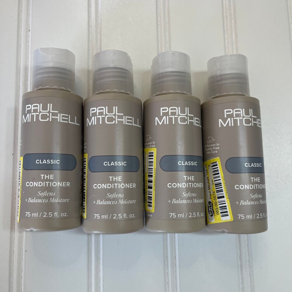 NEW Sealed Paul Mitchell Classic The Conditioner Travel Size 4 Bottles Bundle